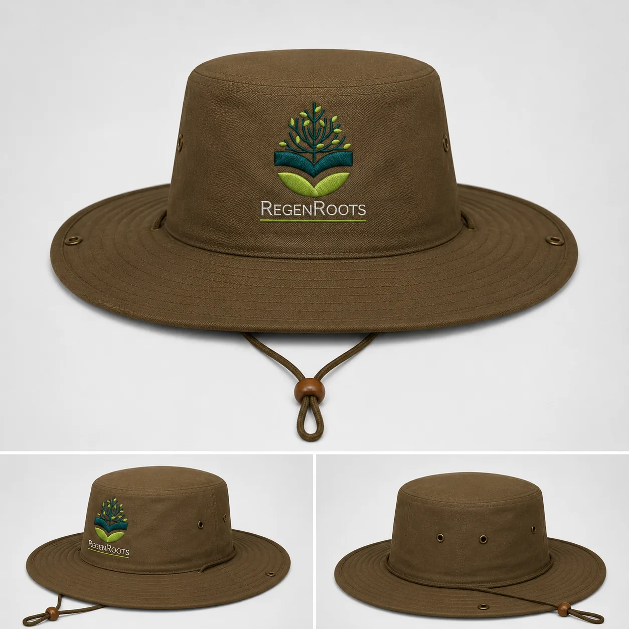 RegenRoots hat design 2